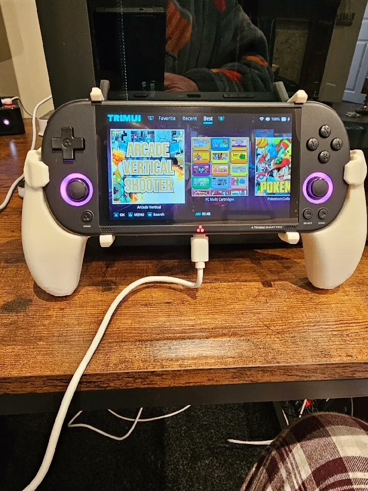 3D Printed Handhold Controller Holder Grip Game Handles For TRIMUI SMART PRO