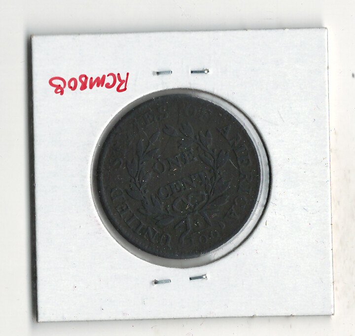 1803 DRAPED BUST ONE CENT LARGE DATE LARGE FRACTION