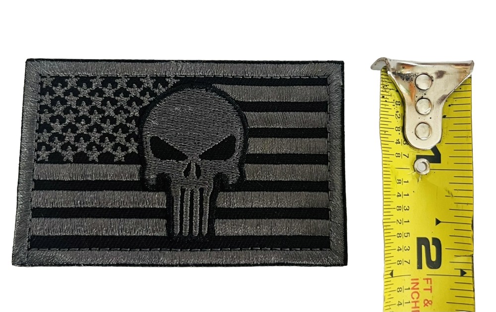 New Moral Patch American Flag With Destroyer Flag Hook And Loop