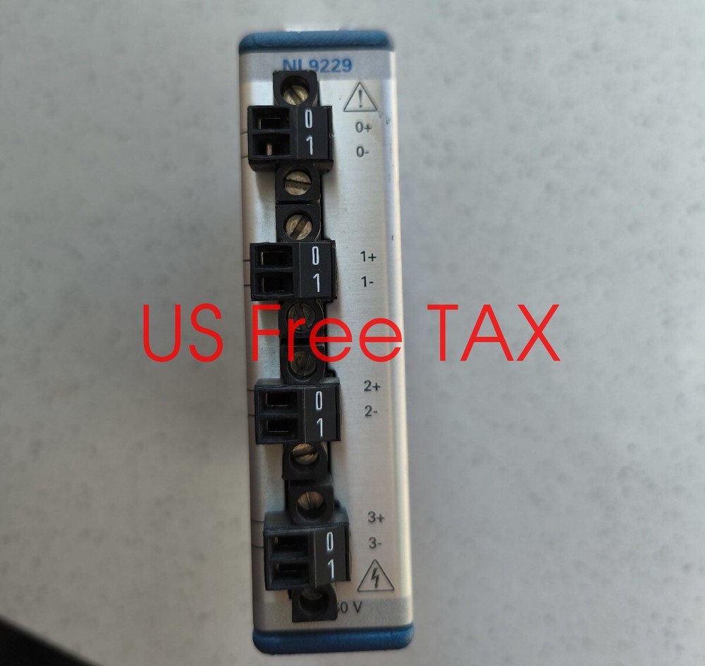 National Instruments NI 9229 Analog Input Module
