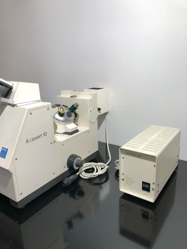 Carl Zeiss Axiovert 10 Inverted Microscope with Warranty