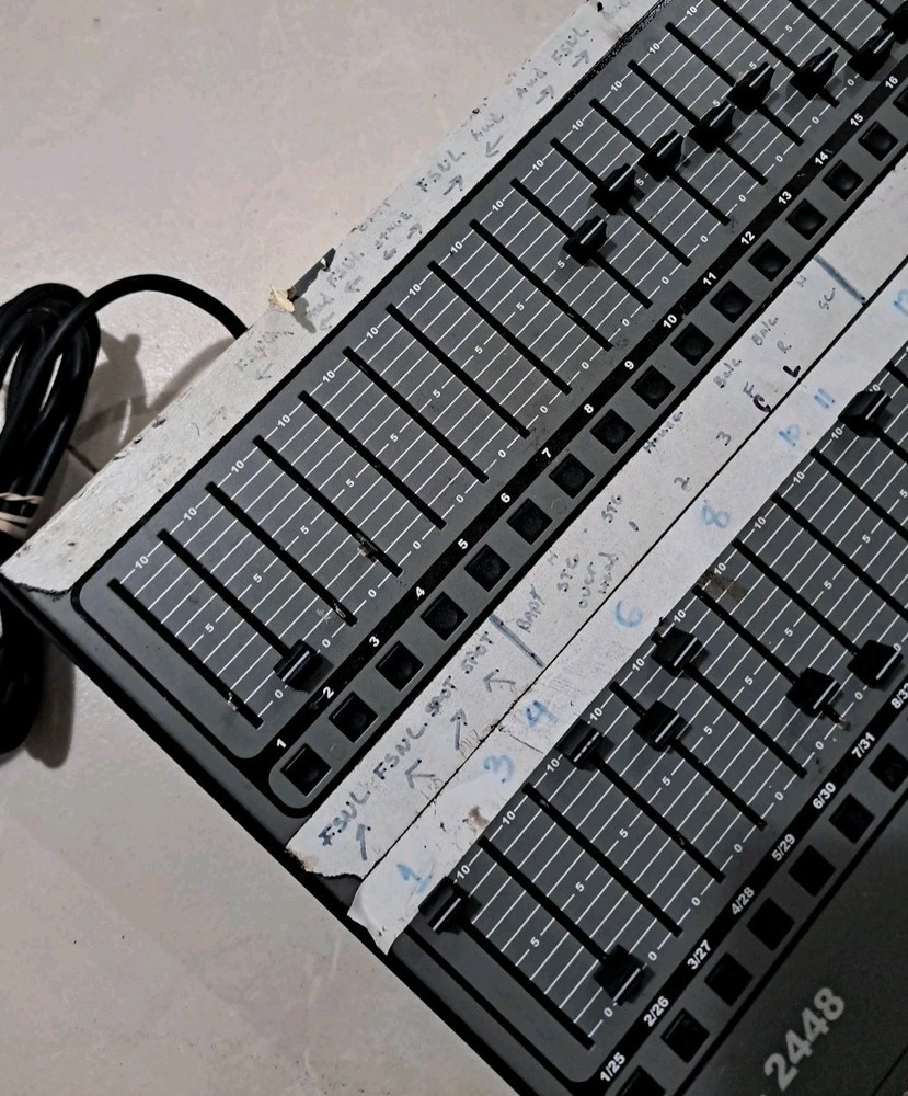 LIGHTRONICS TL-2448 Multi-Application Lighting Control Console UNTESTED