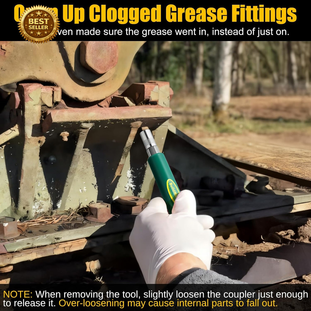 Grease Fitting Cleaning Tool -Grease Zerk Cleaner, Zerk Fitting Cleaning Tool, R