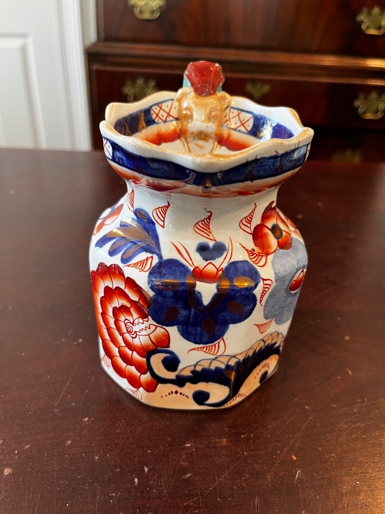 Imari Snake Handle 5" Pitcher