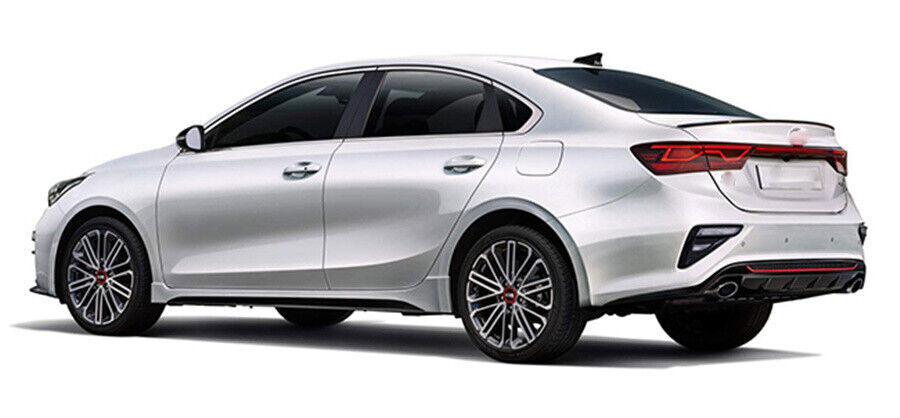 For 2019-2021 Kia K3 Forte Red LED Rear Trunk Brake Light Bar Strip Tail Lamp