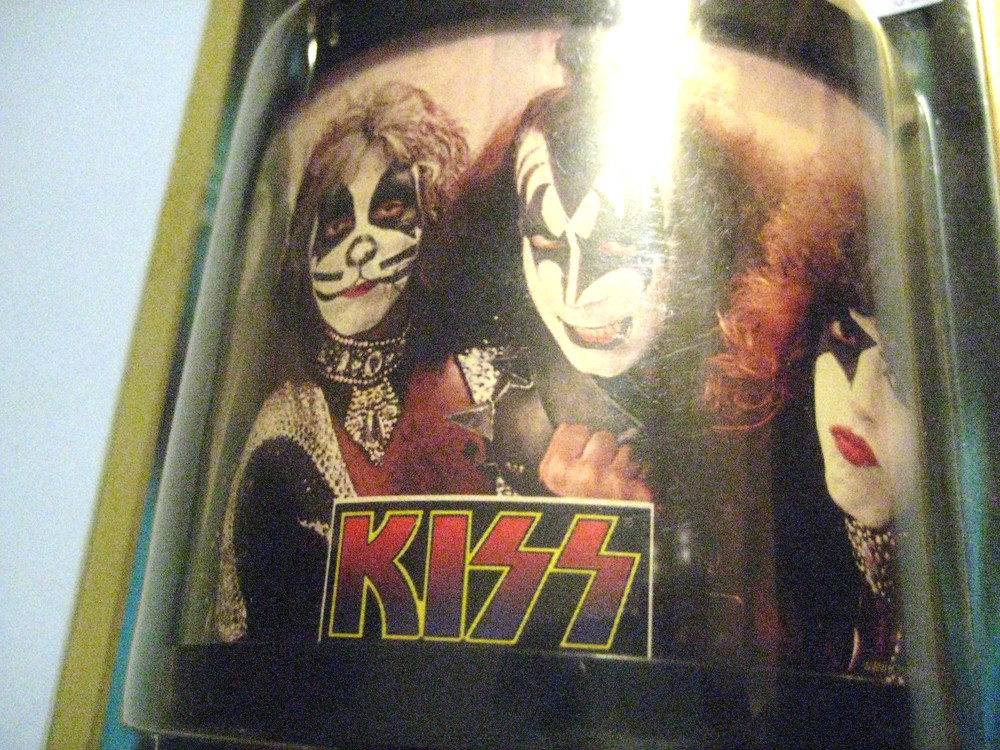 KISS Rock Band At A Boy Nite Lite 2003 w/ Automatic Light Sensor HTF