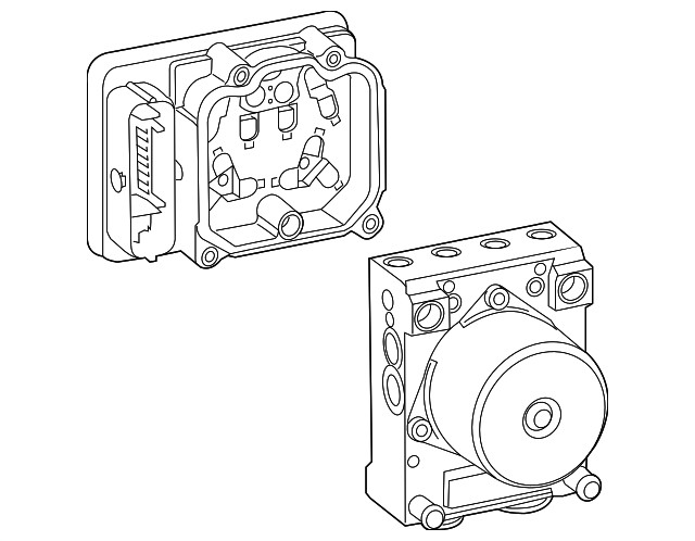 Genuine GM ABS Control Unit 85752883