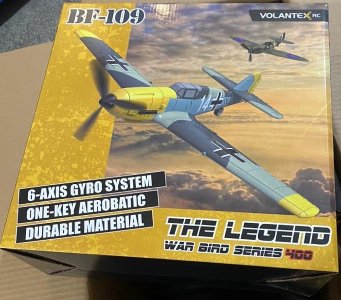 VOLANTEX Bf-109 TRAINER w/PASS (Pilot Assist Stability Software)