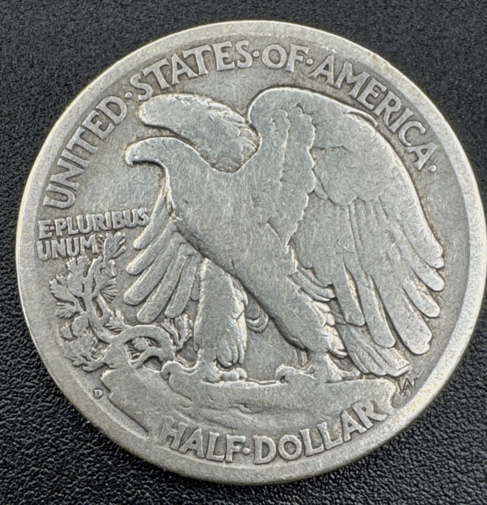 1917-D Rev. Walking Liberty Half Dollar