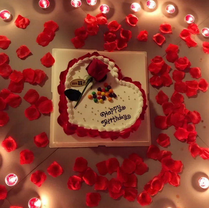 5000PCS Red Artificial Fake Rose Petals Wedding Event Romantic Night Party Decor