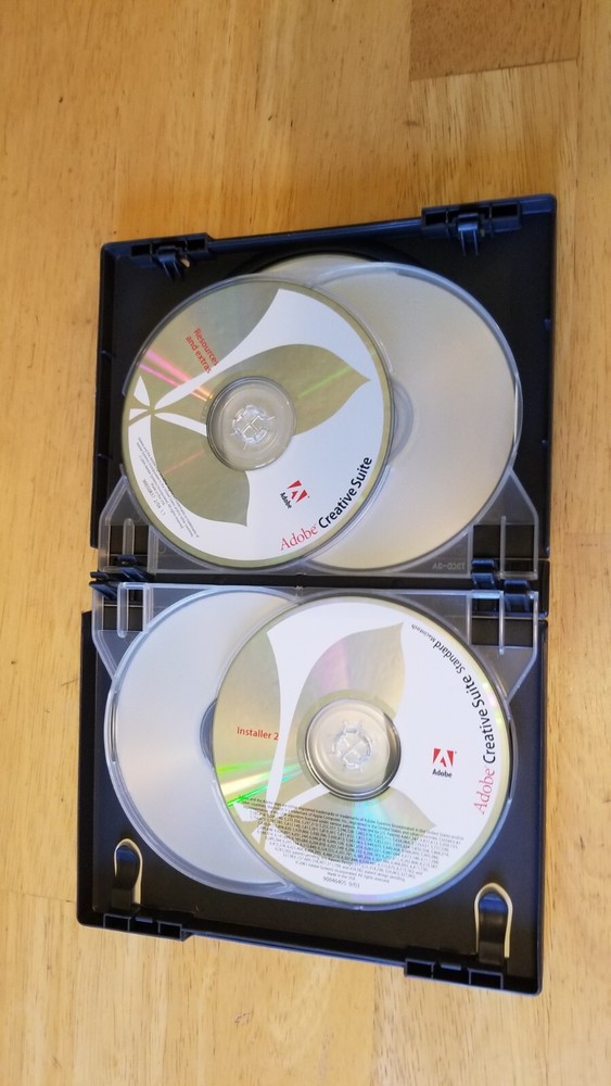 Adobe Creative Suite Premium Macintosh 2004 6 Discs w keycodes