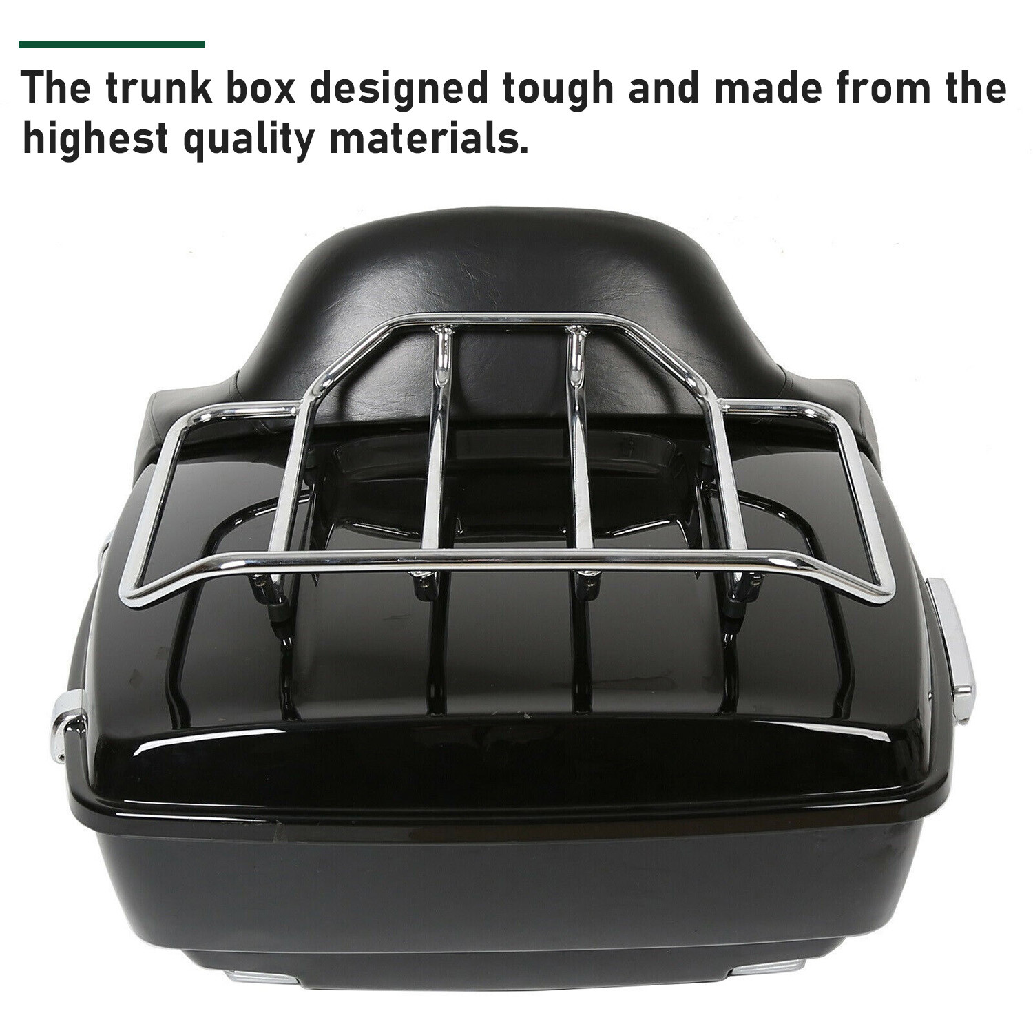 King Tour Pack Pak Trunk Backrest Mount Rack For Harley Davidson Road Glide 14+