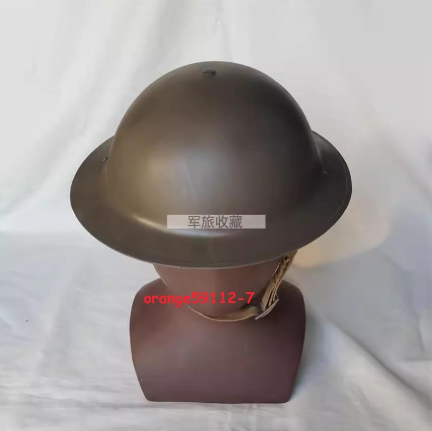 British Army BRODIE STEEL HELMET with Liner - Tommy Doughboy WW2 Repro