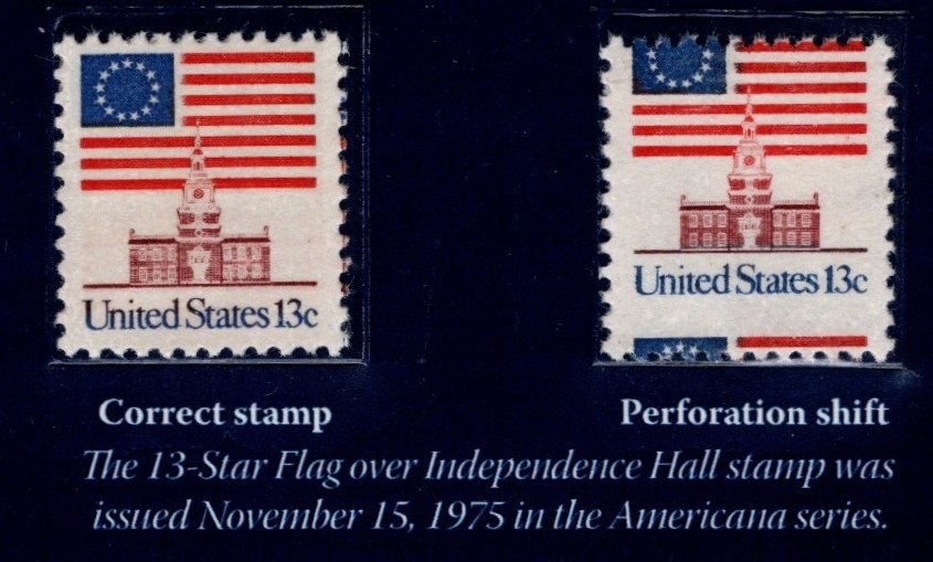 Centsational MNH EFO Error Extraordinary US Stamp Errors Folio