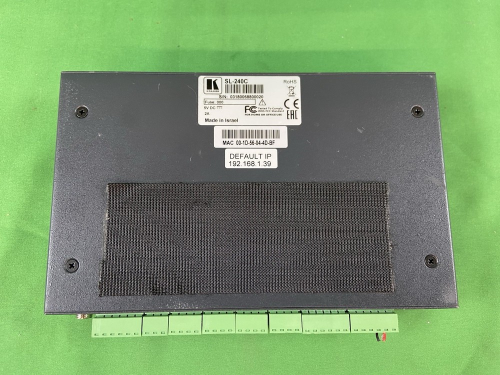Kramer SL-240C Master/Room Controller With Power Adapter