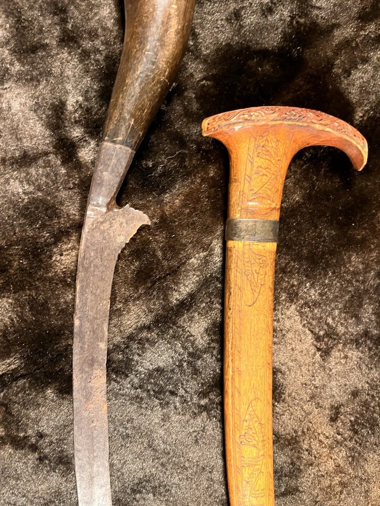 Antique Indonesian Sumatran Rencong Dagger Knife