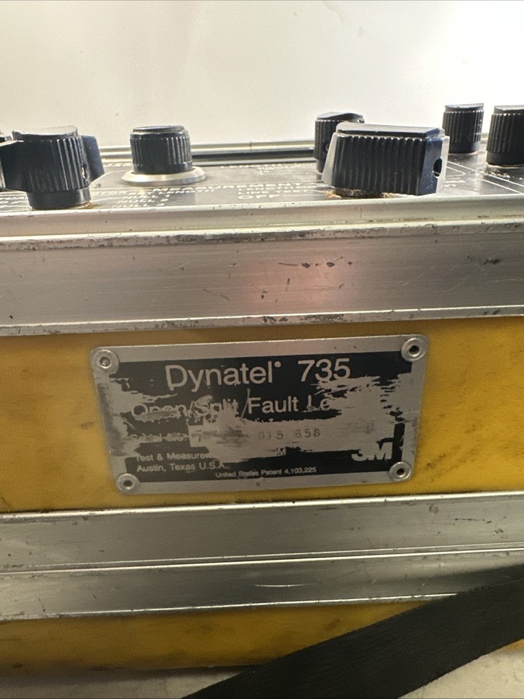 DYNATEL 735 Portable Open/Split Cable Fault Locator