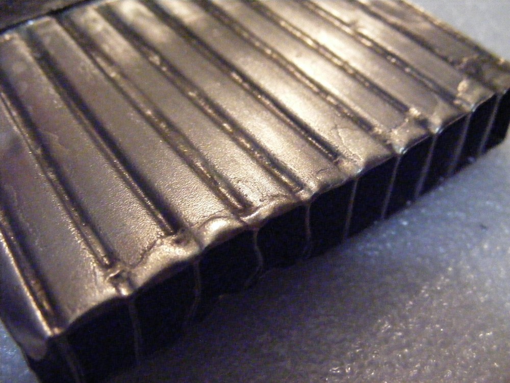 Apollo Saturn H-1 Rocket Engine Inconel Silver Alloy Flight Hardware Section 7