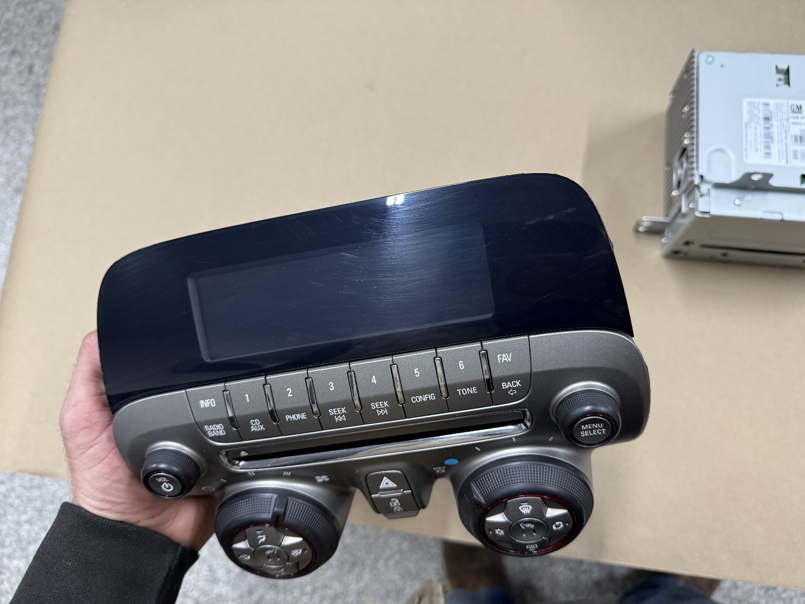 2010-2015 Chevrolet Camaro SS Radio Face Plate Head Unit GM - OEM