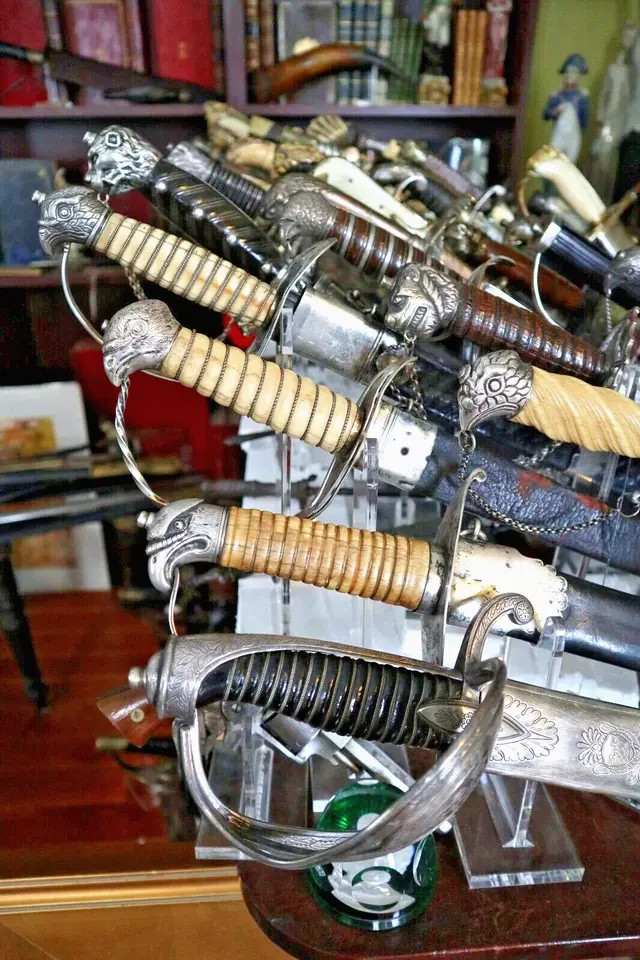 AMERICAN FRENCH INDIAN WAR REVOLUTIONARY WAR STEEL HILT RAPIER SWORD CA 1765