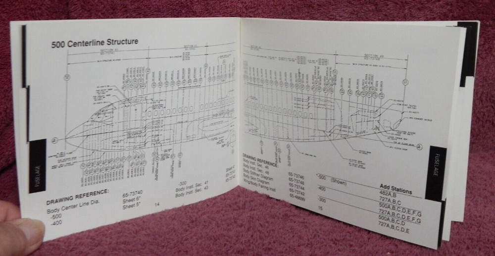 1990 Boeing Reference Guide 737 -300/-400/-500 DC-38561