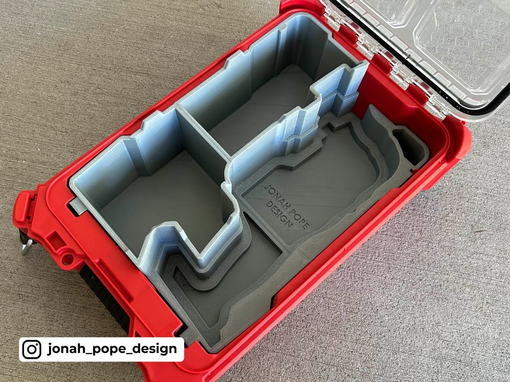 Milwaukee Packout Insert for Dewalt Multi-Tool | Jonah Pope Design (Insert Only)