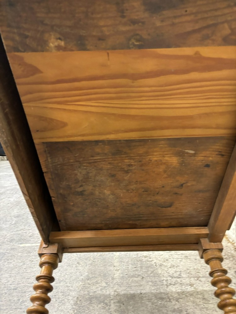 Antique Rustic Spanish Colonial Farm Table Library Table Work Table