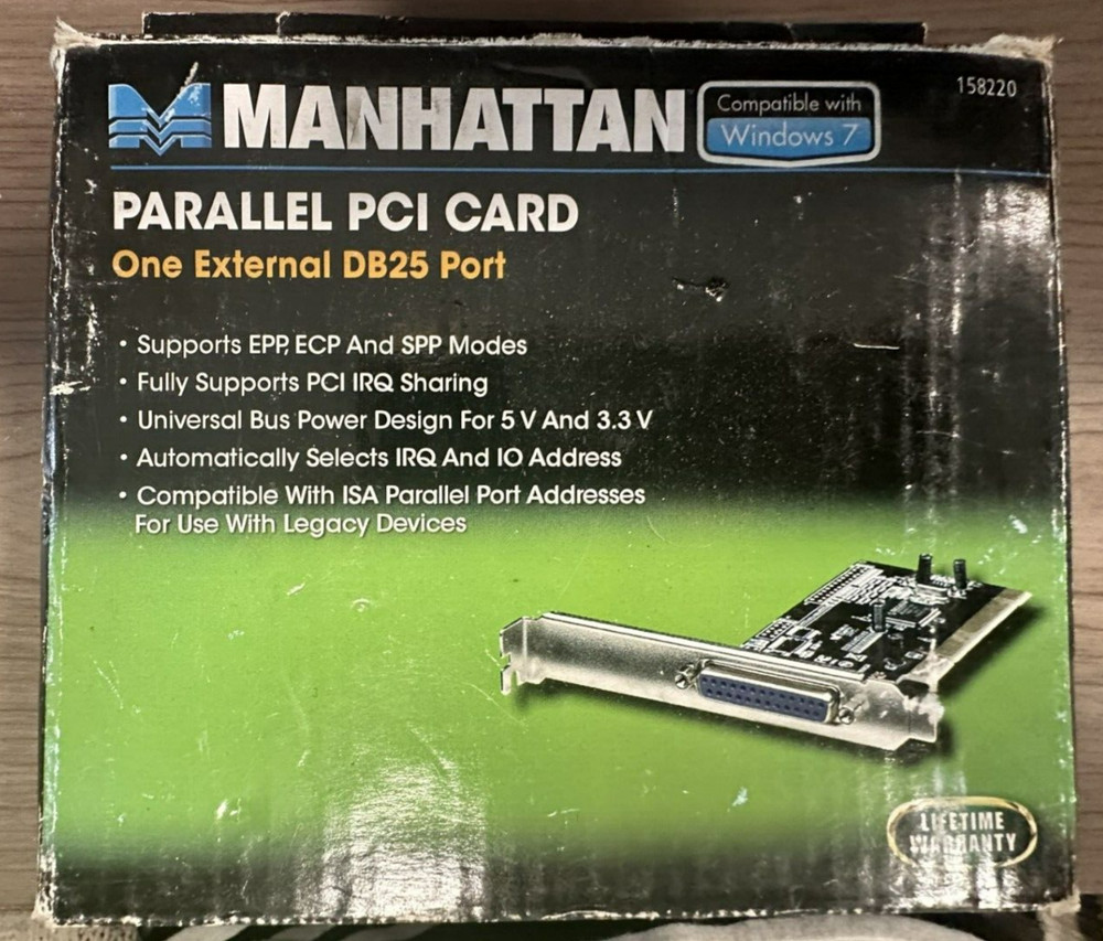 MANHATTAN SERIAL/PARALLEL COMBO PCI CARD