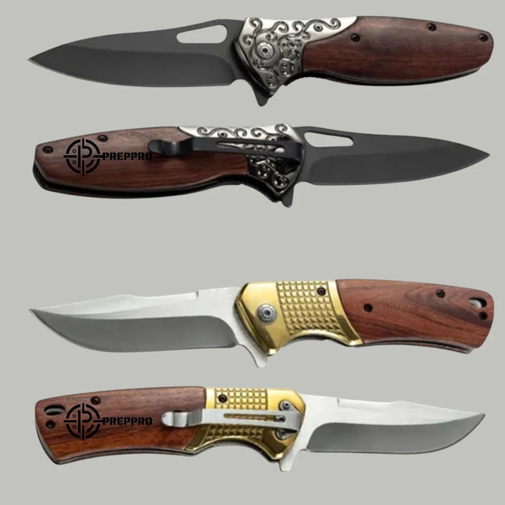 Heritage Folding Utility Knife – Premium Edition | PrepPro