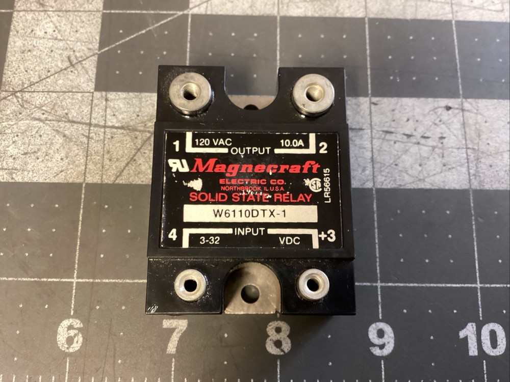 Solid State Relay, Magnecraft W6110DTX-1 (LPW80X)
