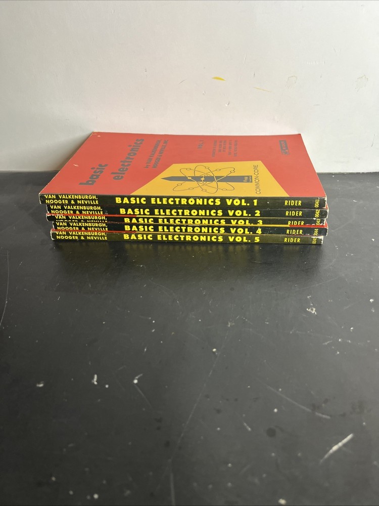 Basic Electronics Volume 1-5 1955 Rider Publication
