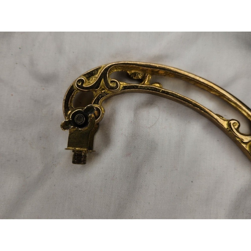 Solid Brass Victorian Urn Bridge Arm - Floor Lamp Replacement Part