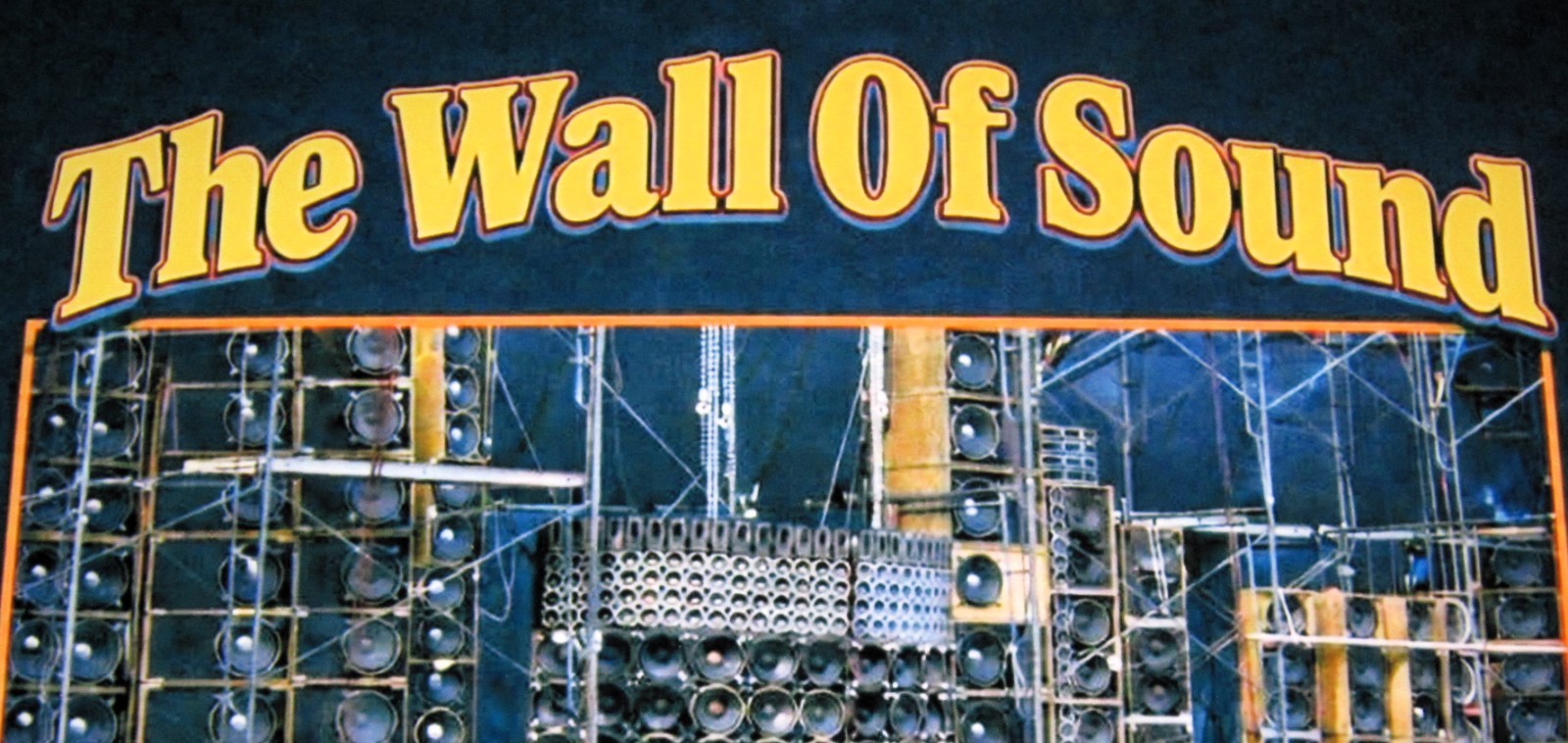 POSTER - McIntosh MC2300, JBL 19"x13" 1974 "Wall of Sound" Grateful Dead