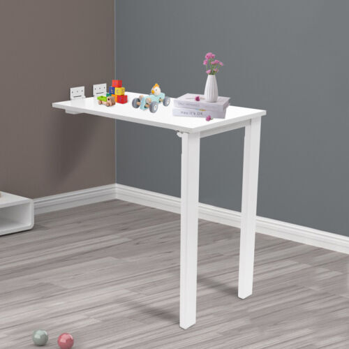 White Wall Mounted Folding Table Wood Folding Dining Table Folding Table
