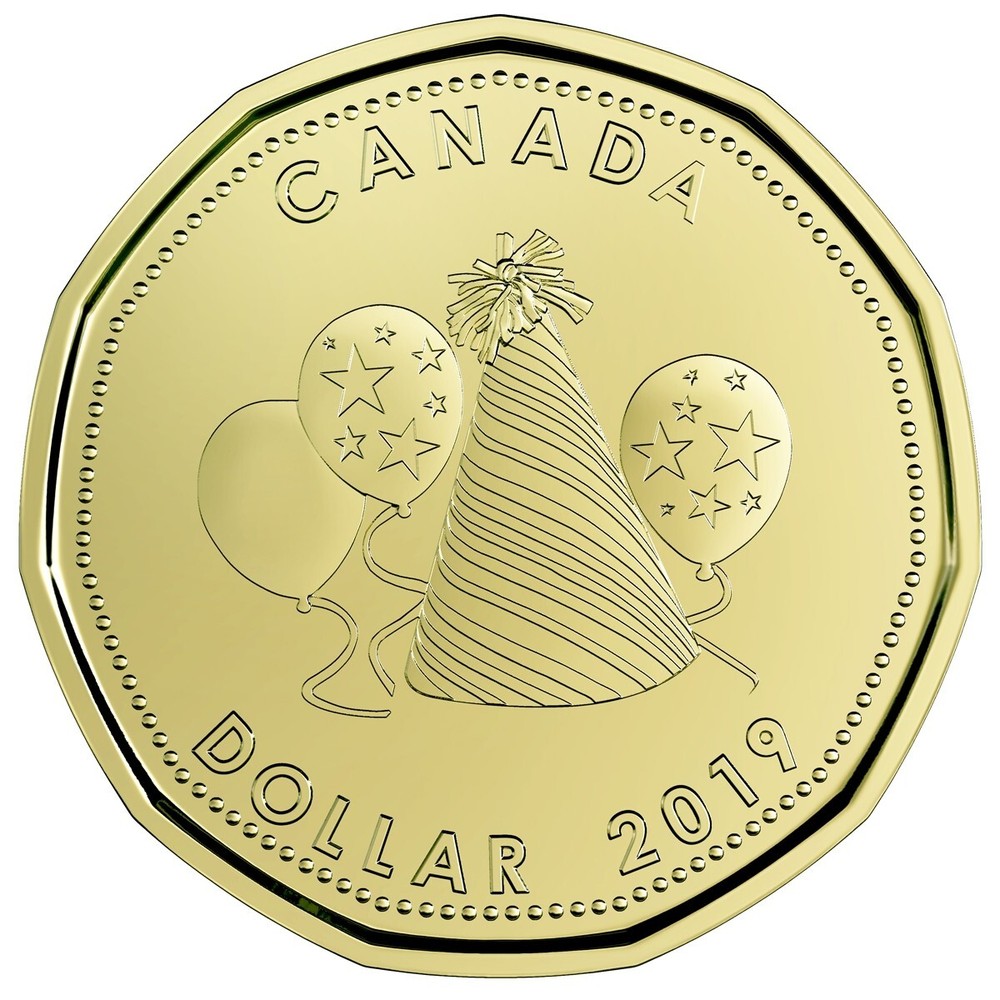 2019 Canada Birthday Gift Set with Party-Hat Loon