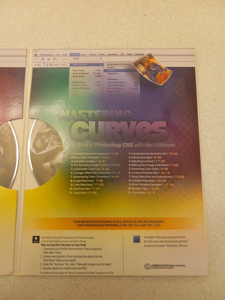 Mastering Curves In Adobe Photoshop CS5 software