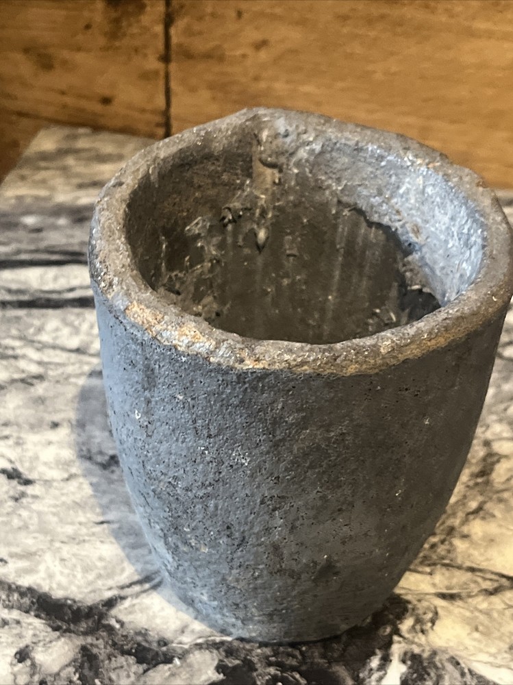 2 Vintage Foundry Smelting Pots