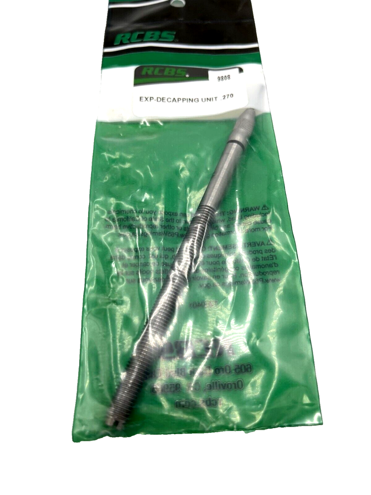 RCBS Expander Decapping Unit .270 Cal 9808