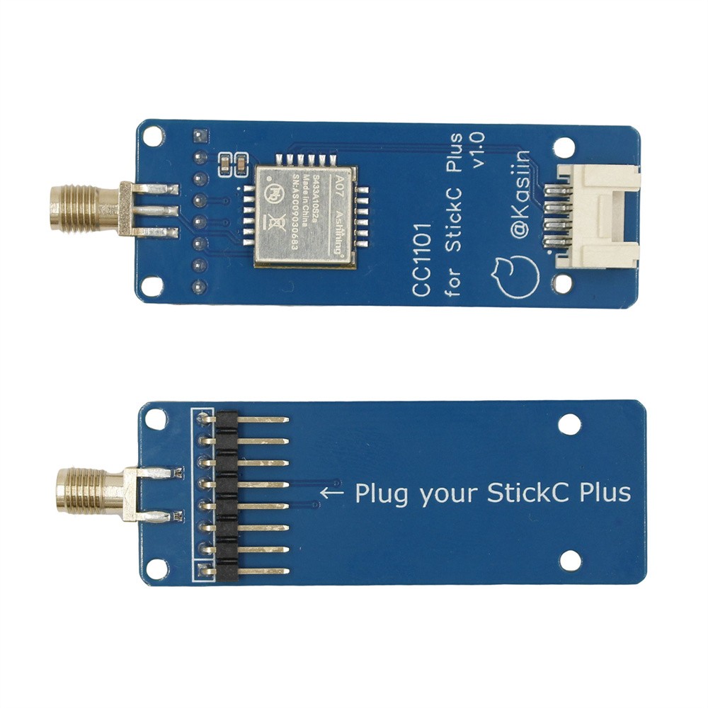 C1101 433 MHz RF Module sub-GHz for M5Stack StickC Plus for Bruce firmware.