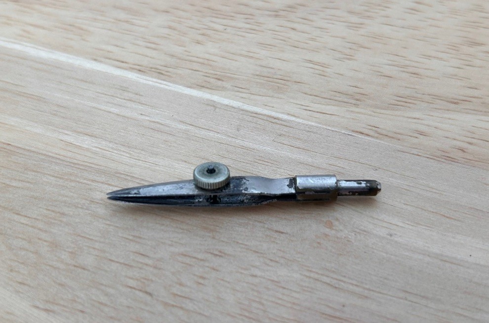 Compass Drawings Set - Vintage