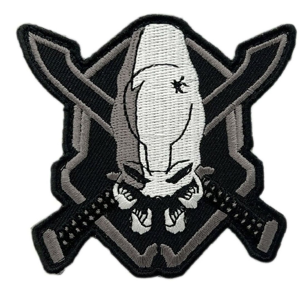 HALO 3 LEGENDARY EMBROIDERED MORALE PATCH |2PC HOOK BACKING 3"