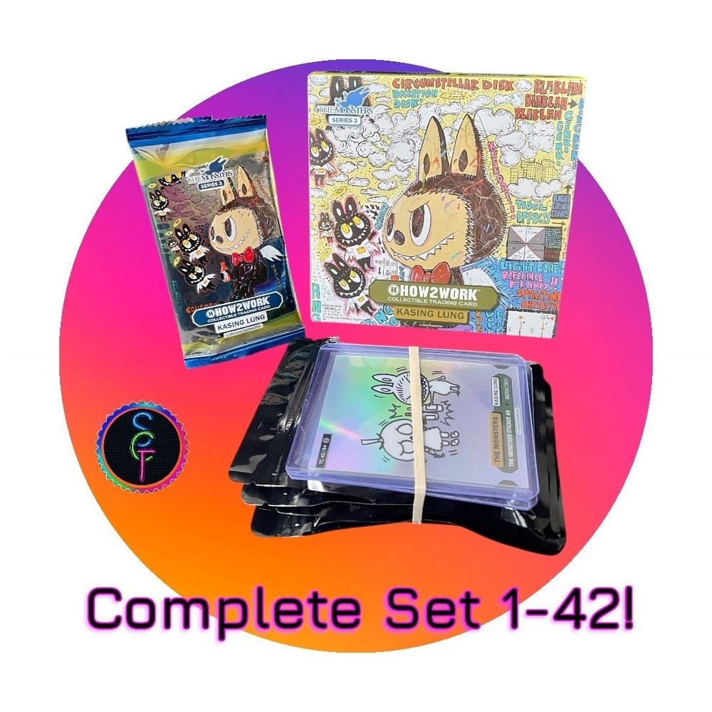 How2Work Series 3 Trading Cards – Complete Base Set (1–42)