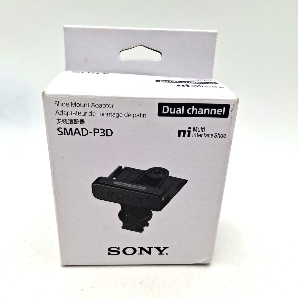 Sony SMAD-P3D Multi-Interface Shoe Adapter - Brand New Condition