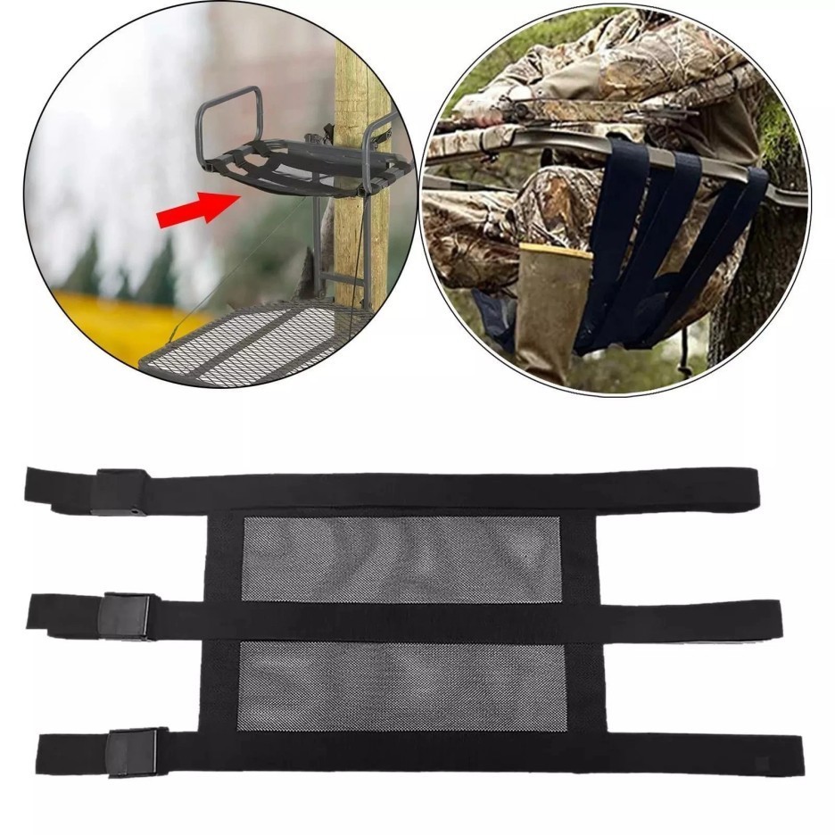 Universal Fitting Tree Stand Seat Replacement Adjustable for Ladder -%//#%##
