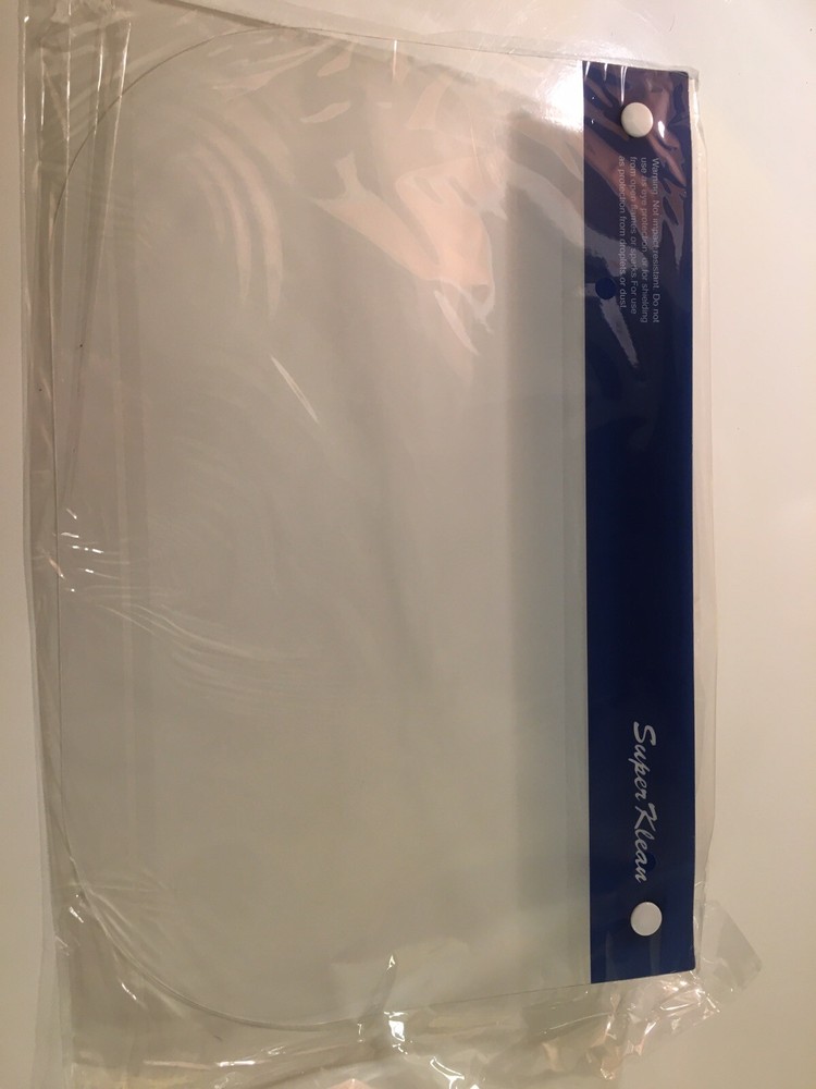 Super Klean Face Shield - 20 PCS
