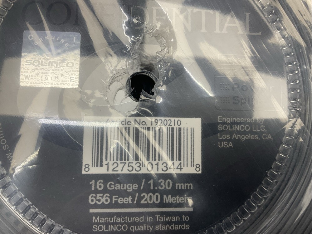 SOLINCO Confidential Tennis String Reel
