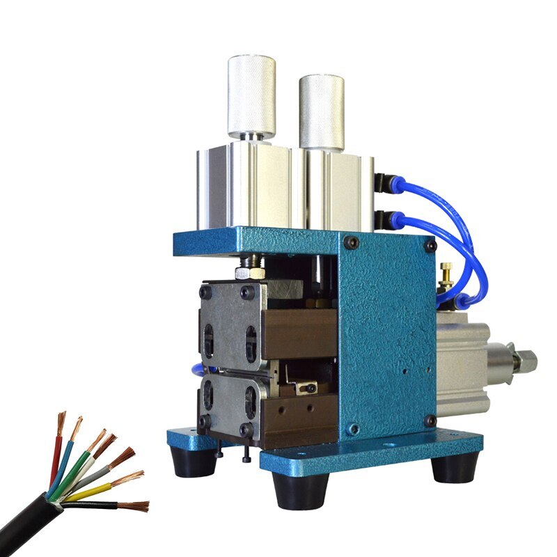 Cable Stripping Machine Pneumatic Stripping Twisting Machine 220V/110V 3F