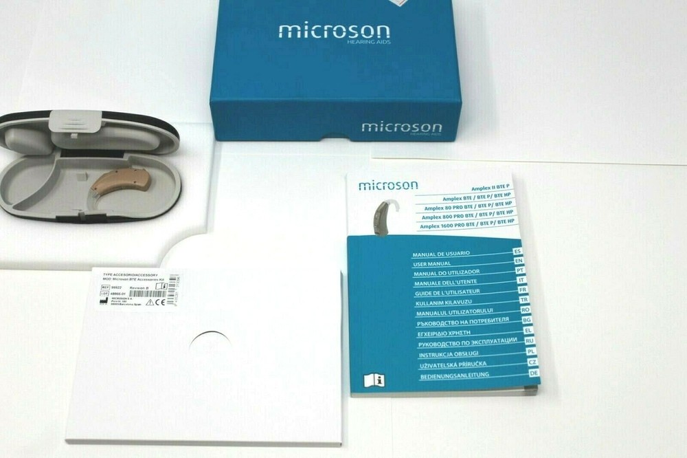 Microson Amplex BTE HP Professional Hearing Aid. *NEW*