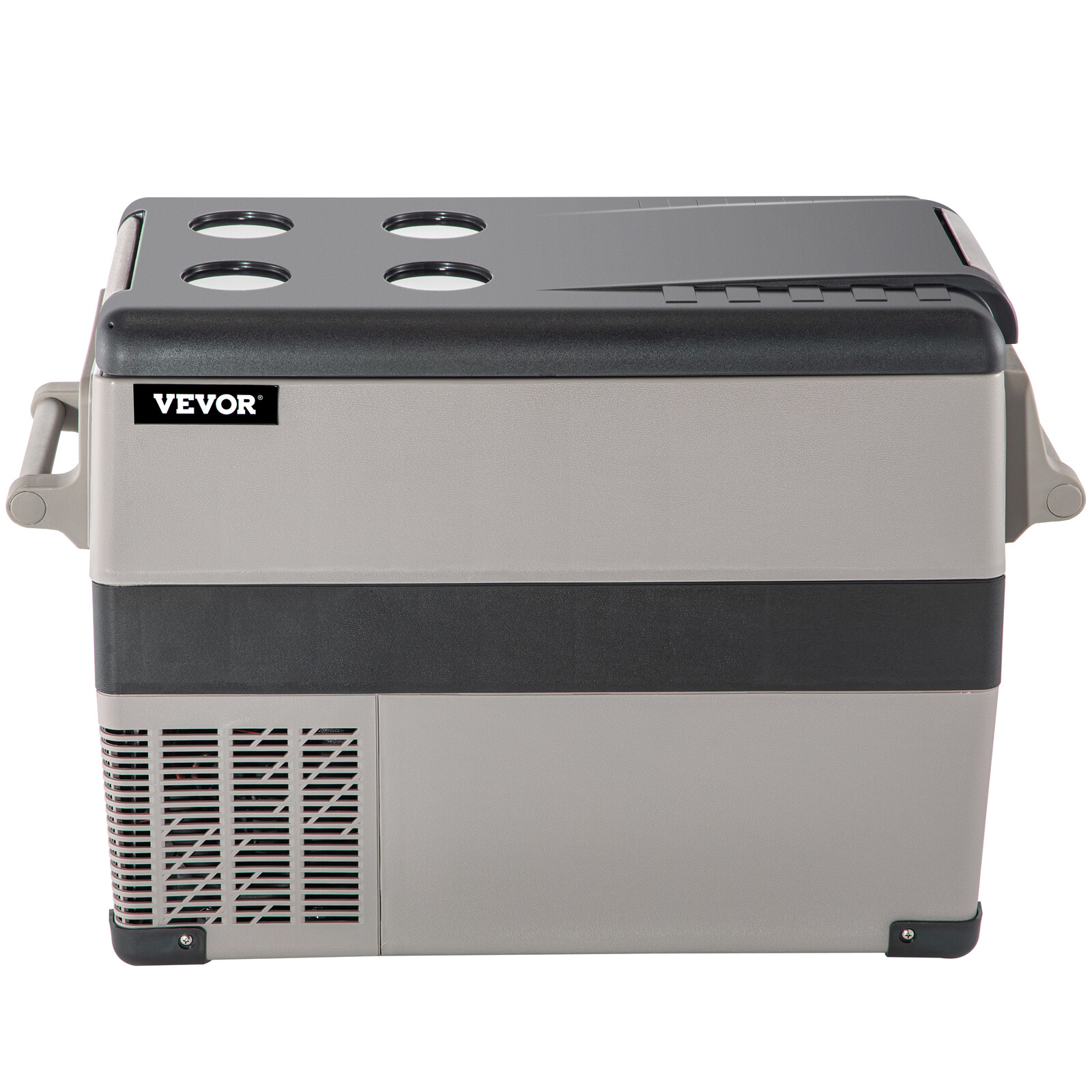 VEVOR Car Fridge Freezer Cooler 47.5QT Portable Compressor 45L Refrigerator