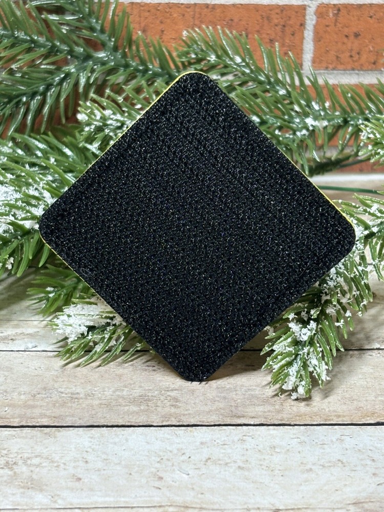 Bigfoot PVC Patch - Tactical Morale Patch - Sasquatch Crossing Patch - Hook Back